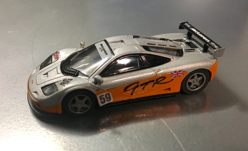 F1 GTR #01R in 1995 Le Mans Pre-Qualifying Livery.
